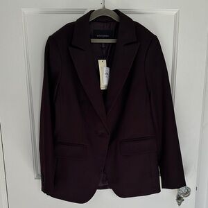 Banana Republic Women's Deep Plum Blazer